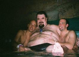 Me at the Swimming party at AquaLibi with 2 HOT chasers, one from Spain and one from Germany!